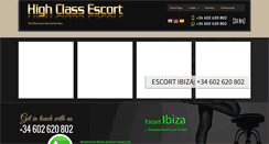 Desktop Screenshot of escort--ibiza.com